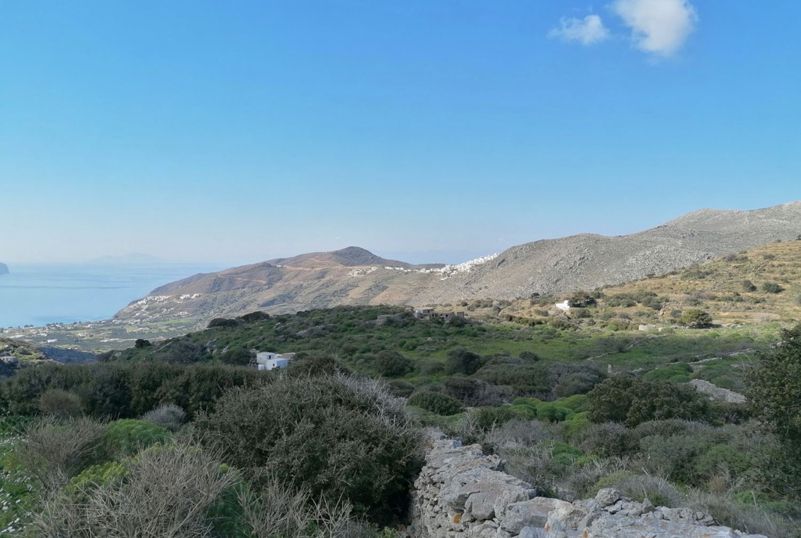 View from the land