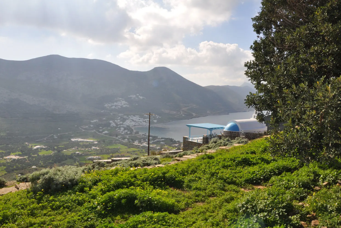 View towards Aegiali Bay