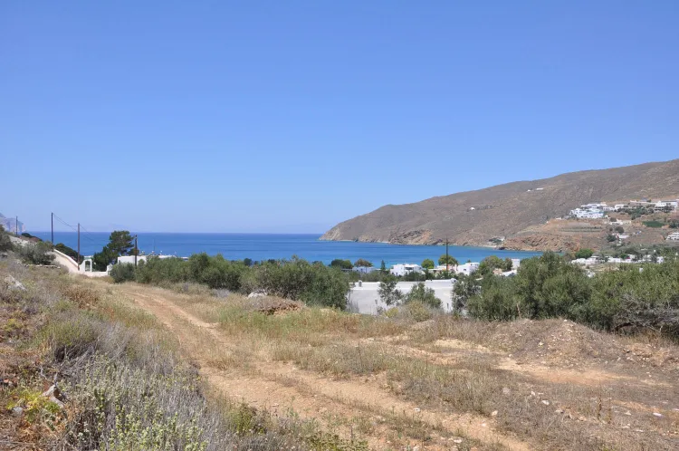 View towards the sea