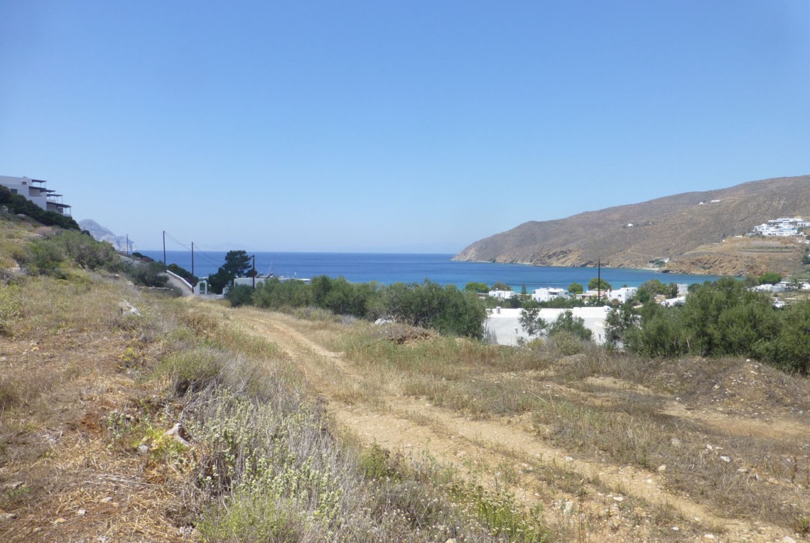 View towards the sea